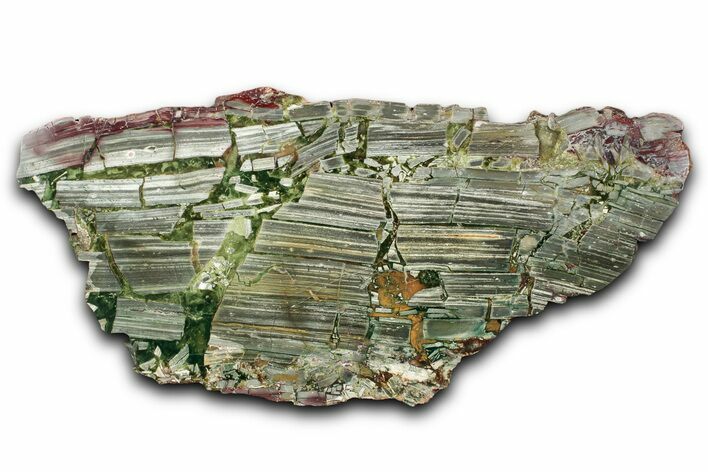 Polished Chow-Ma-How-Me Brecciated Jasper Slab - Oregon #336256